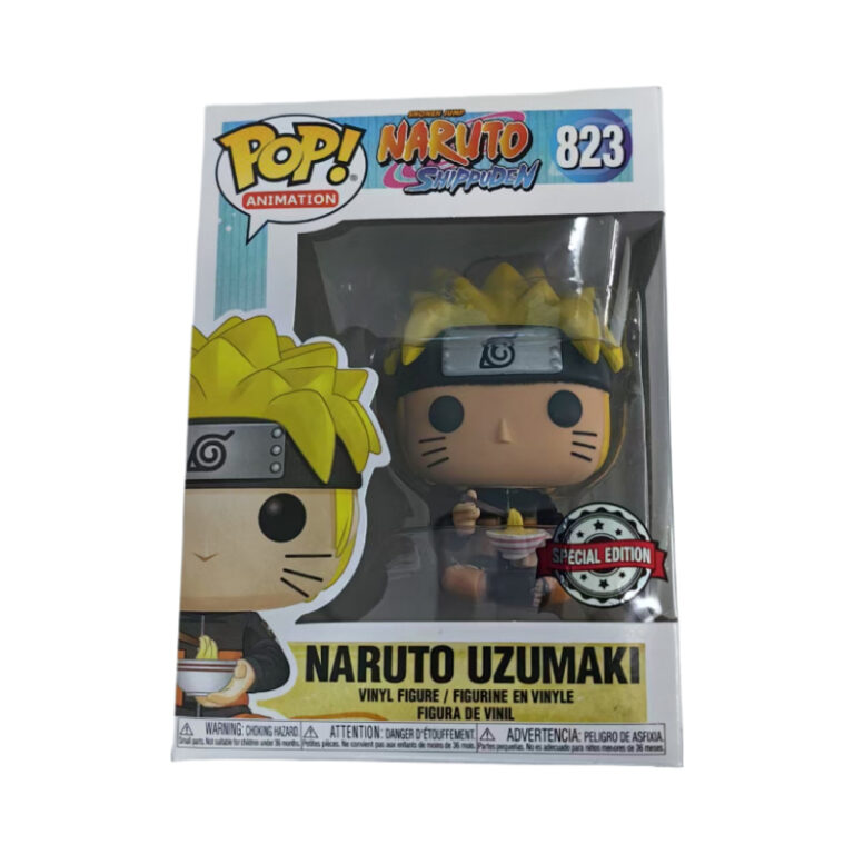 Funko Pop! Naruto Uzumaki Eating Ramen/Noodles 823 Figure-a